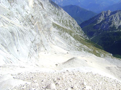 immagini/galleria escursioni/rifugio costapiana trek 04 ghiacciaio antelao - Rifugio Costapiana - Valle di Cadore